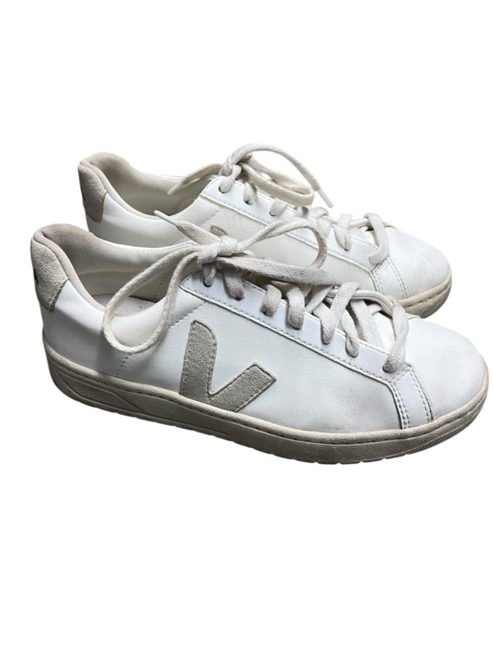 Veja‎ Urca CWL White Natural Leather Lace-Up Sneakers